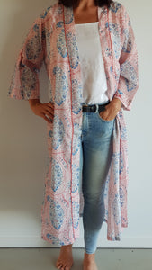 Indian Block print Kimono