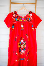 Load image into Gallery viewer, Mexican Bonita dress Red
