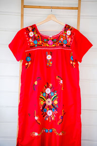 Mexican Bonita dress Red