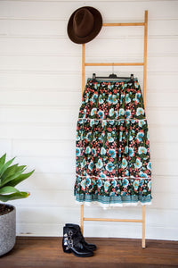 Green lover skirt