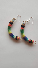 Load image into Gallery viewer, Peruvian sheep wool earrings/various colours
