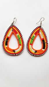 African Maasai earrings