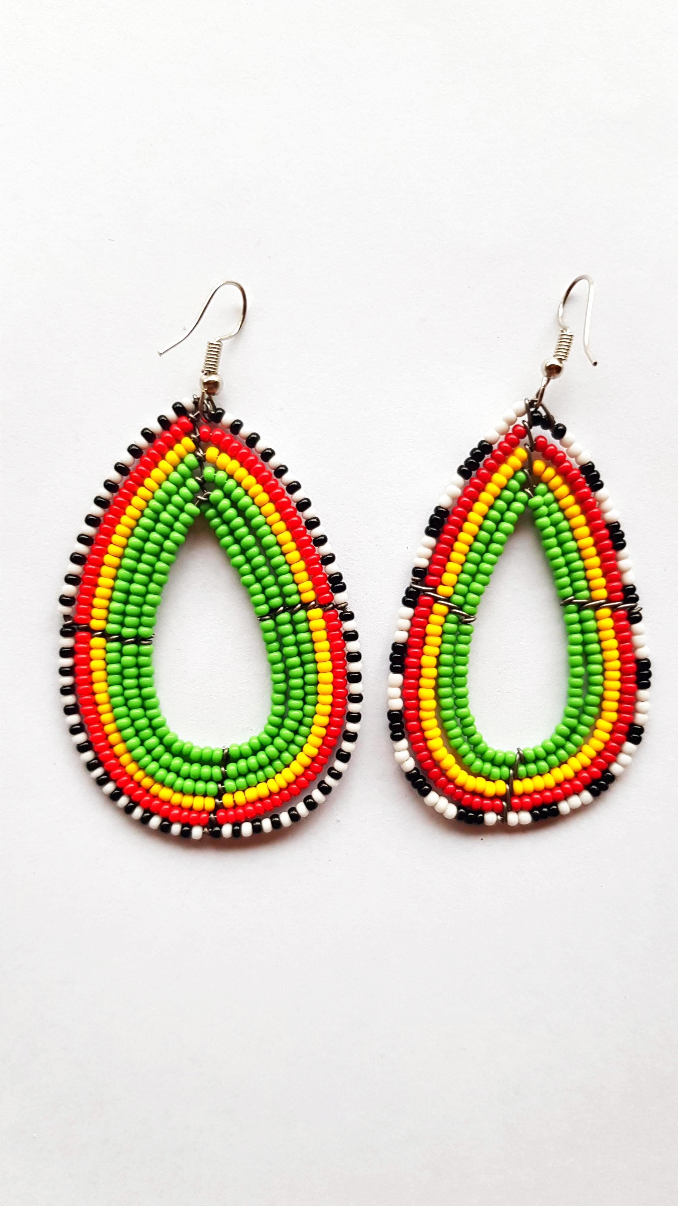 Maasai earrings deals